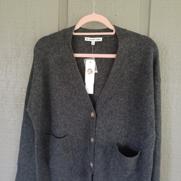 The Cashmere Project Cashmere Cardigan Size S Women V Neck Button Front Pockets - Picture 2 of 10